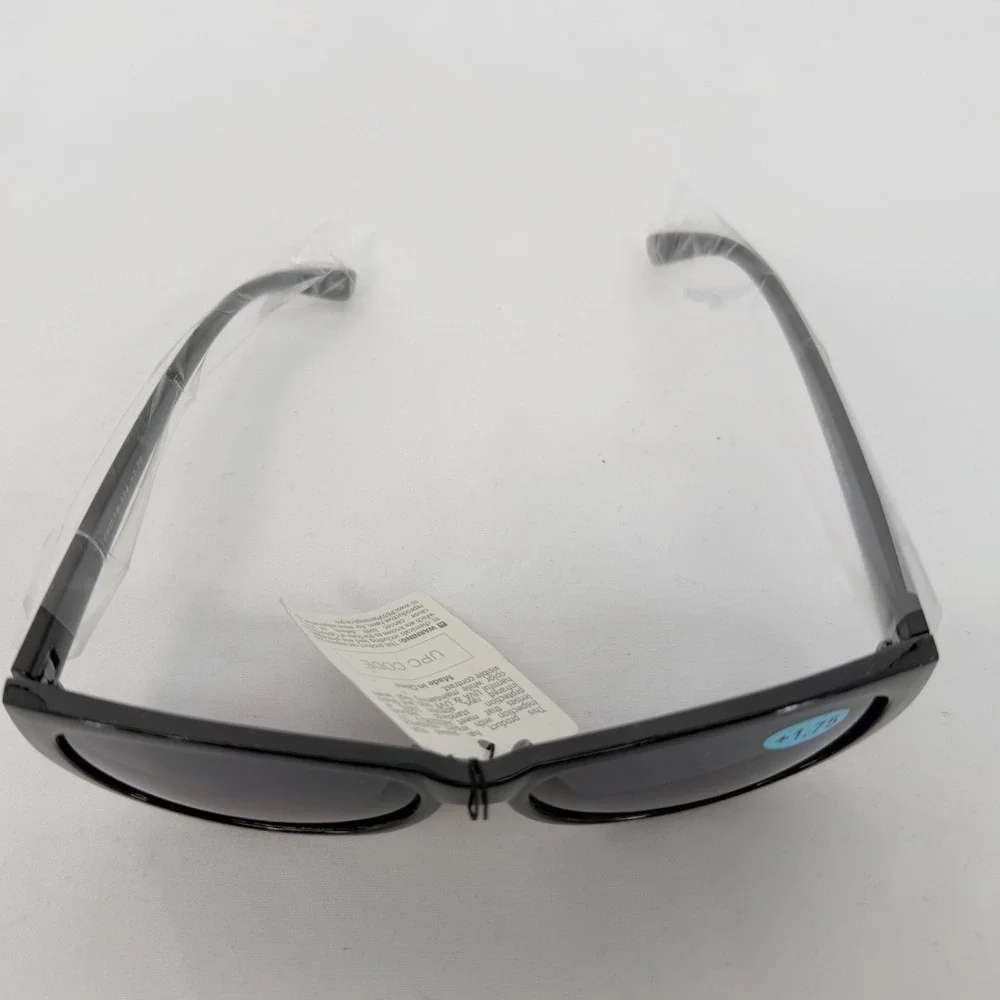 Vision World Black Cat Eye Bifocal Sunglasses Readers +1.75 UV Protection 104-49